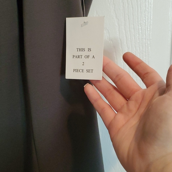 NWT DN Designs grey sleeveless midi size 22W - Picture 3 of 4